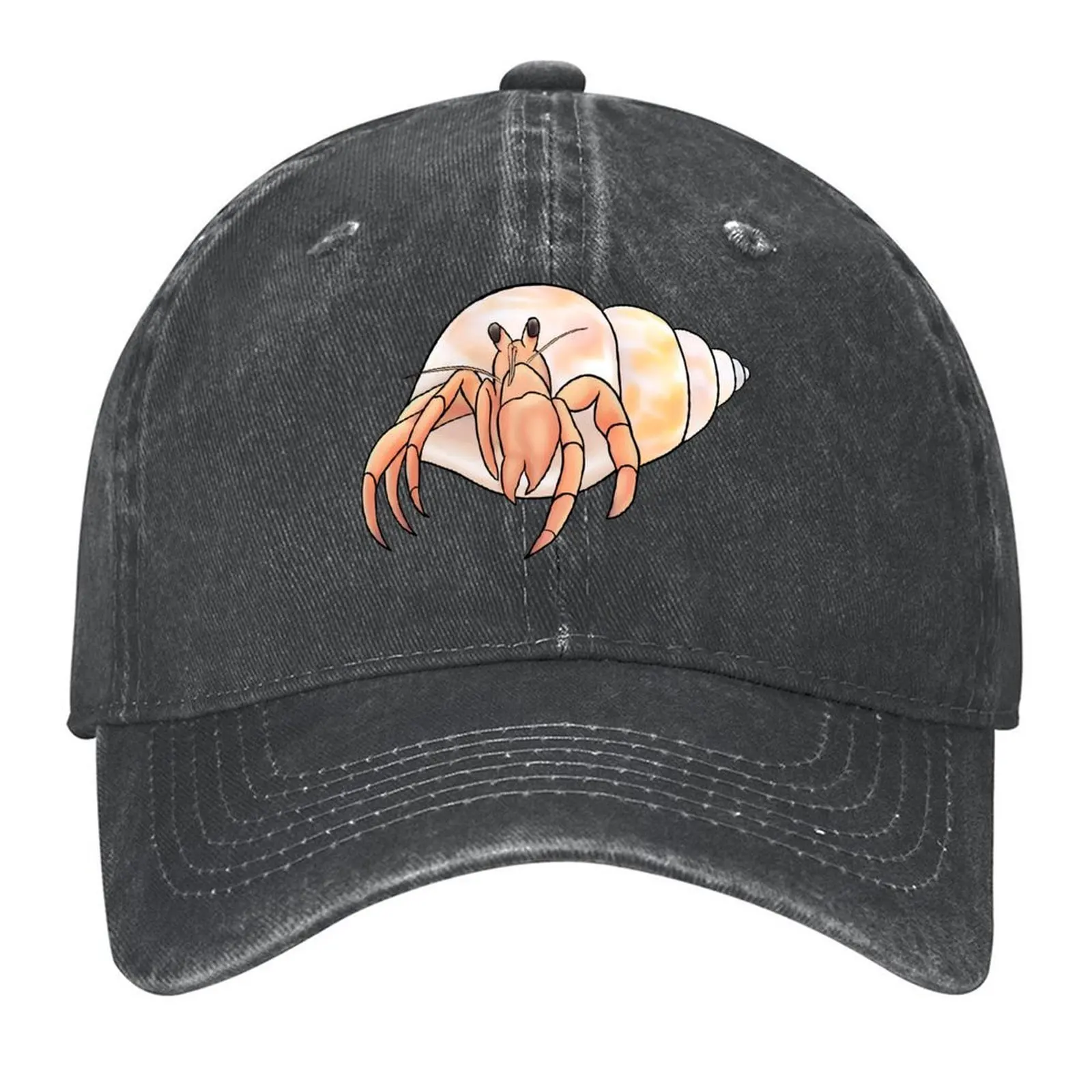 

Cute Hermit Crab for Hermit Crab Lovers Baseball Cap Visor Hood sailor cap for men luxury woman cap Ladies Men's