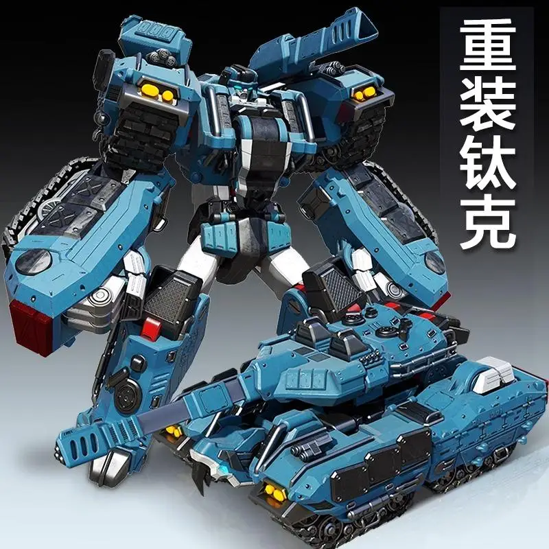 Robot de transformation pour enfants, jouet guerrier galaxie détective, voiture en titane robuste, réservoir, avion, voiture de sport