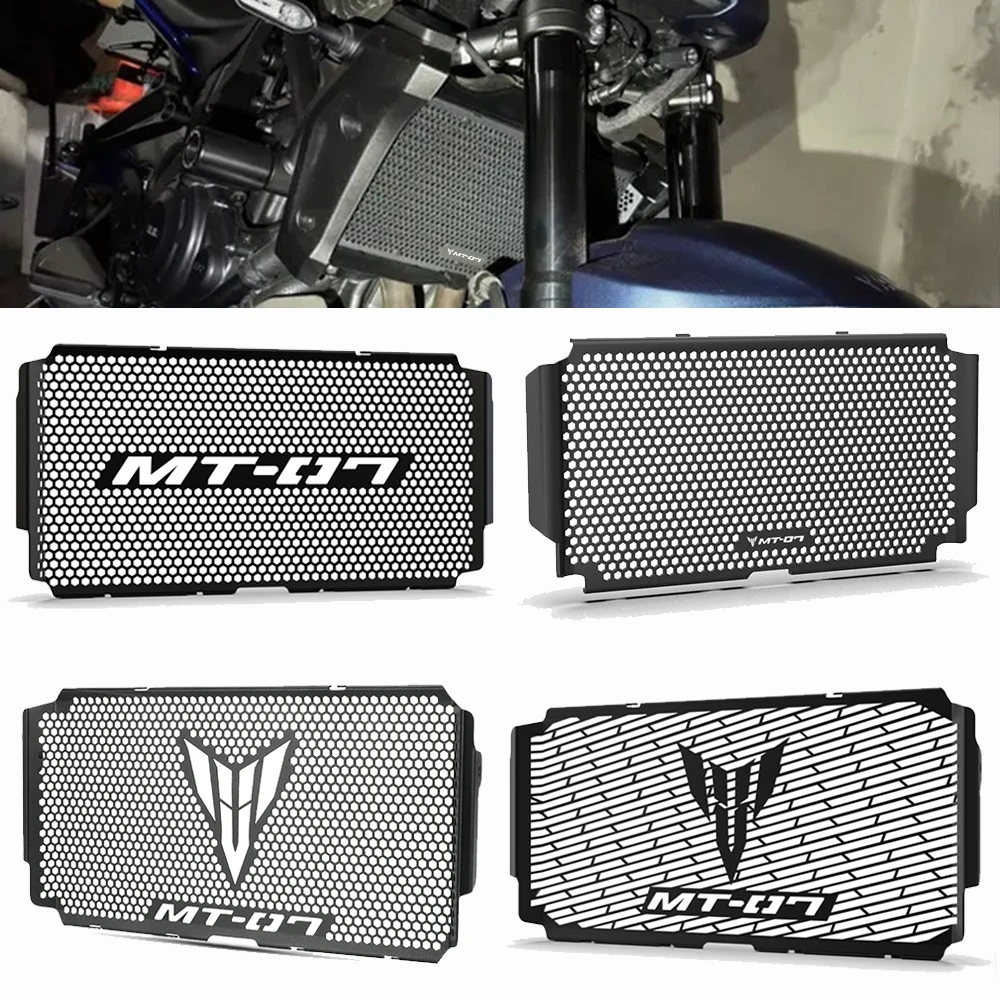 

MT-07 Parts Radiator Grille Guard Cover Water Tank Protector For Yamaha MT-07 Accessories MT 07 MT07 2025 2026 Motorcycle
