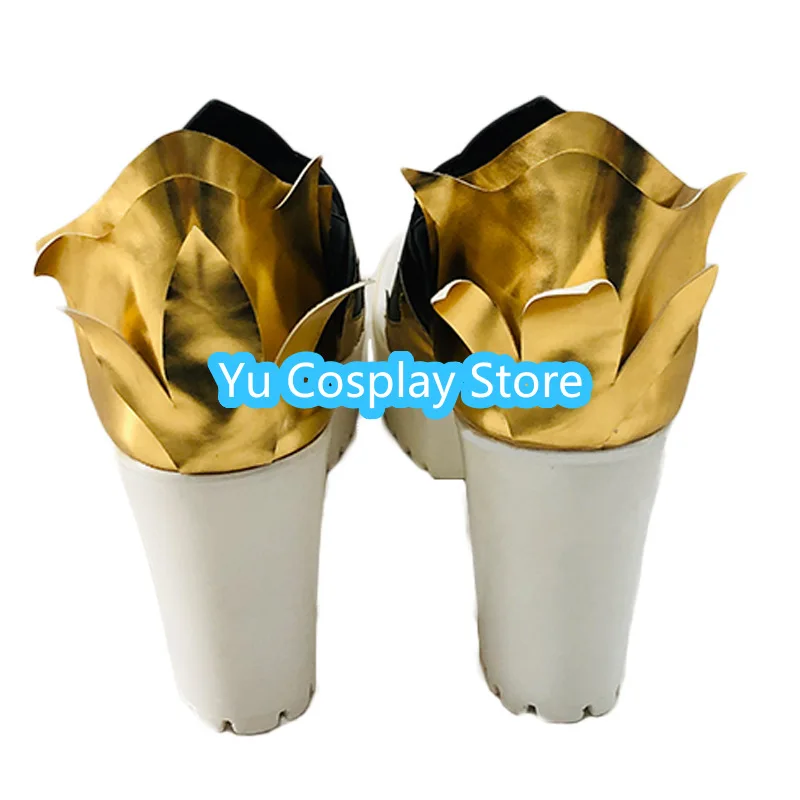 Genshin Impact Shenhe Scarpe Cosplay Scarpe Cosplay Anime Stivali Costumi di Halloween Puntelli Yu Cosplay Store