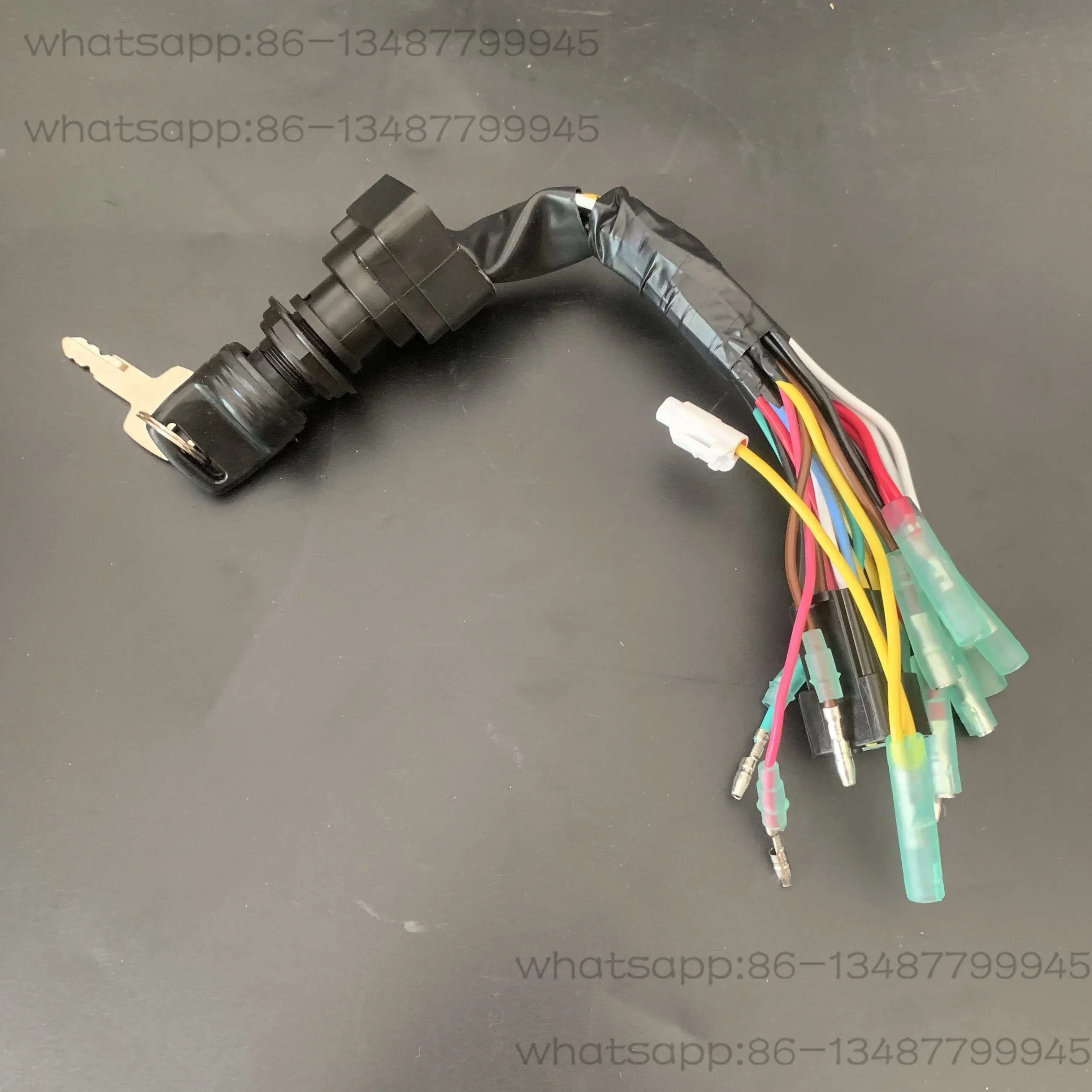 Suitable for 4-stroke 60 horsepower outboard motor hang-up thruster outboard motor rear operation door lock