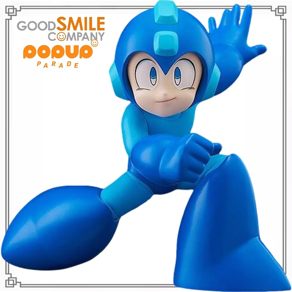 

100% in Stock Original Good Smile Company POP UP PARADE Rockman Rockman Anime Figure Garage Kit Birthday Gift Brinquedos