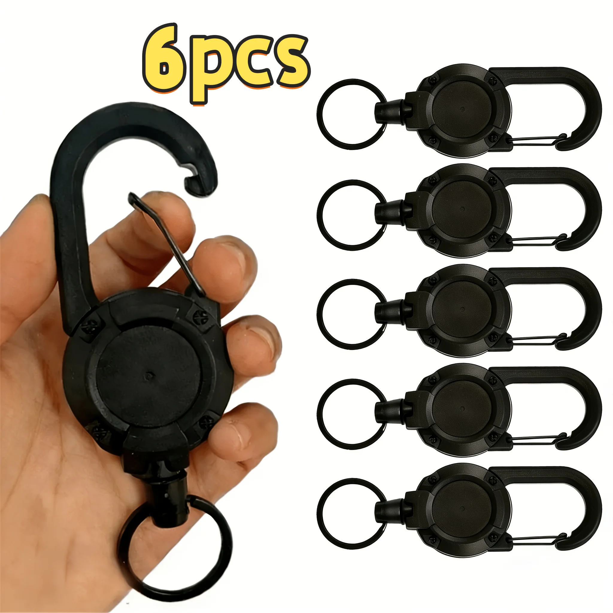 Expandable 6 Piece Key Tool Reel Set