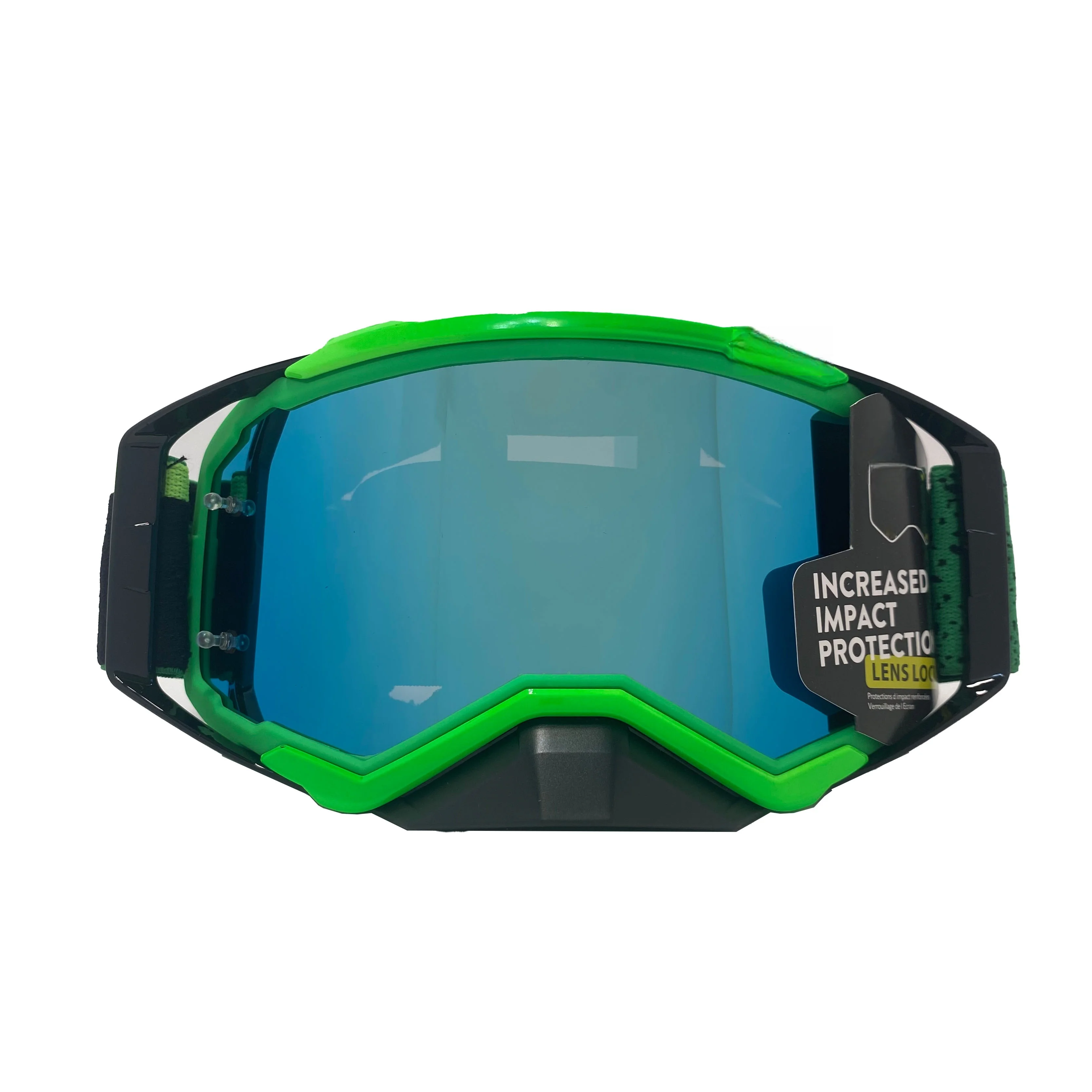 Quad ATV MX Riding Goggles Shock‑Tolerant Frame HD Clear Lens Soft Foam Cushion Adjustable Strap for Snowmobile Enduro Rides