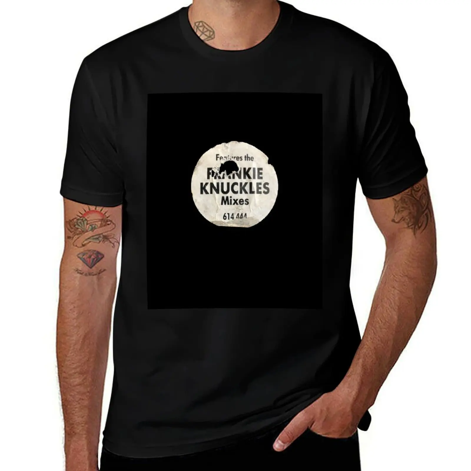 Frankie Knuckles Beaten up T-Shirt Classic Basic Casual T-Shirt