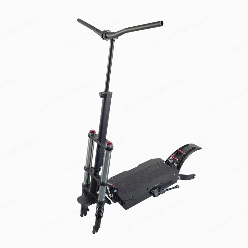 11-Inch, Folding Electric Scooter Frame, Hydraulic Spring Double Shock Absorber Vehicle Modification Replacement Accessories