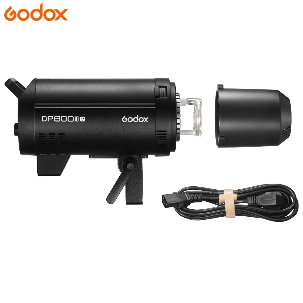 GODOX DP600III-V ไฟจำลองแสงแฟลช600W 2.4G ไร้สายระบบ X ไฟแฟลชรถยนต์ถ่ายภาพ5800K