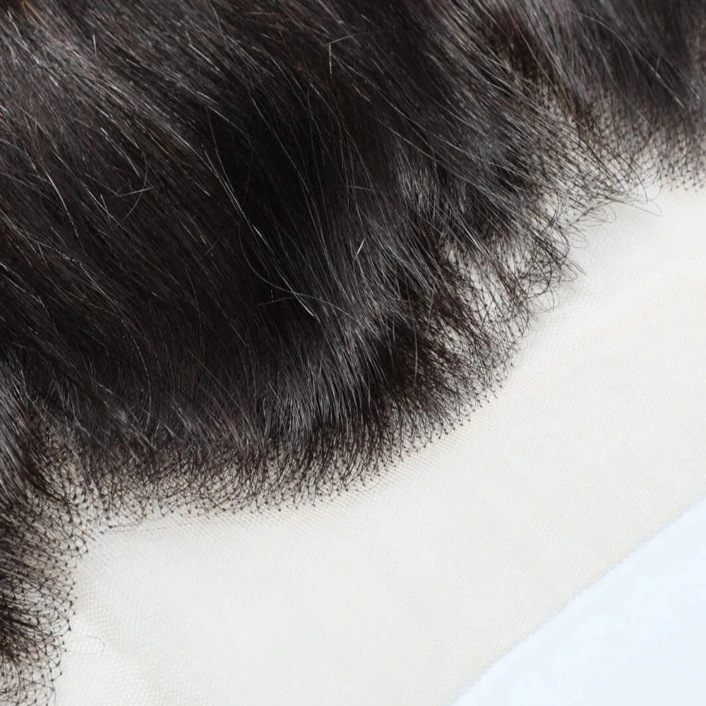 12A 등급 13x4 루즈 딥 레이스 프론탈 인모 투명 레이스 프론트 프리 플러킹 프리 파트 100% 브라질리언 버진 인모