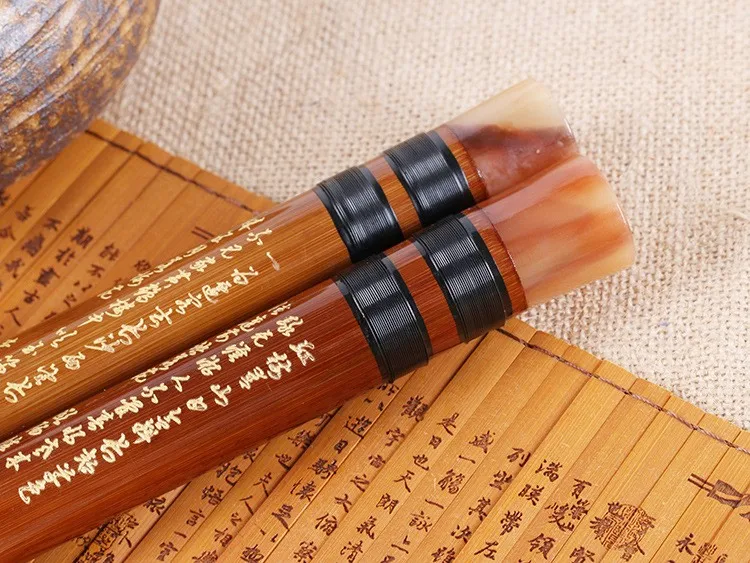 Hochwertige Bambusflöte Professionelle Holzblasinstrumente Musikinstrumente C D E F G Tonart Chinesische Dizi Querflöte – Detail 5
