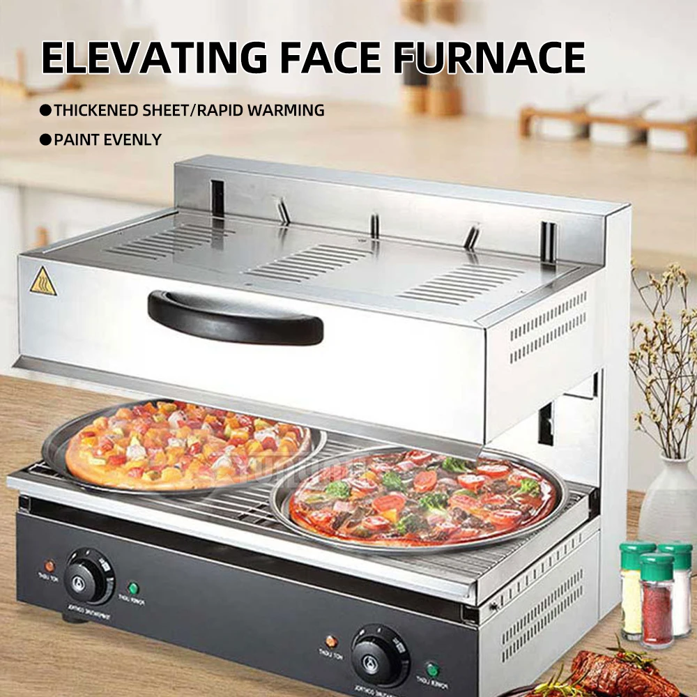 Auto Lift-up Electric Grill Stainless Steel Kitchen Equipment Horno De Mesa