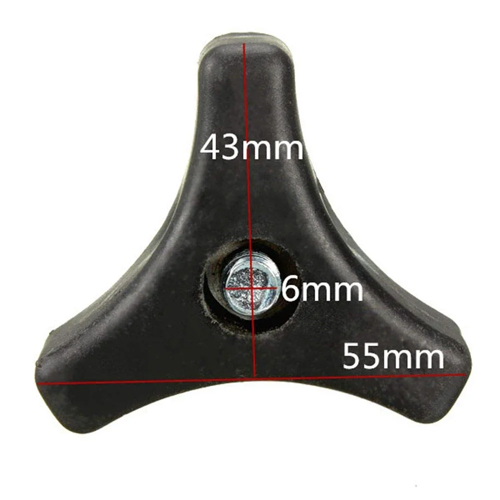 Set Of 2 Triangle Handle Knob Nut Screw Bolt For Mountfield Lawn Mower And Compatible Lawn Machine Accessories