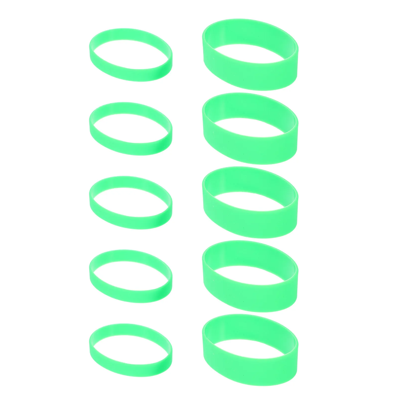 10Pcs Sublimation Silicone Tumbler Band High Transfer Tape Ultra Elastic Non Residue Heat Resistant Band for Mugs