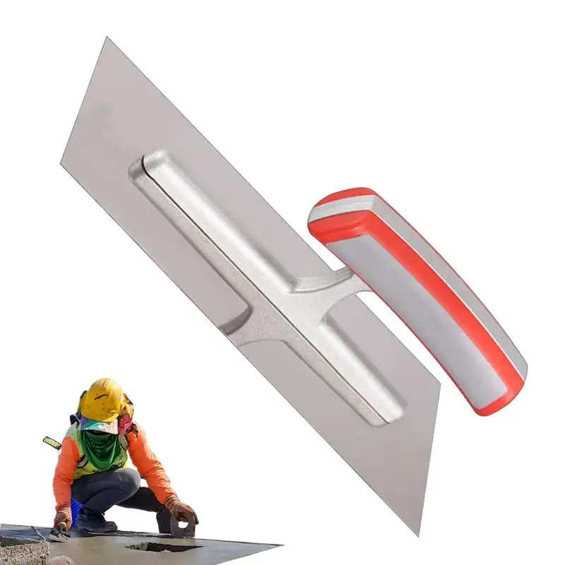 

Plaster Trowel Flat Masonry Hand Trowels Lightweight Pool Trowel Trowel Concrete Tool With Ergonomic Handle For Sheetrock