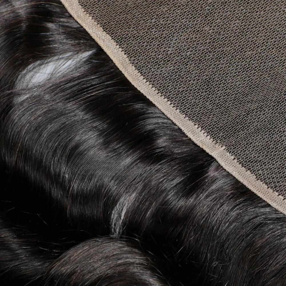 12A 등급 13x4 루즈 딥 레이스 프론탈 인모 투명 레이스 프론트 프리 플러킹 프리 파트 100% 브라질리언 버진 인모