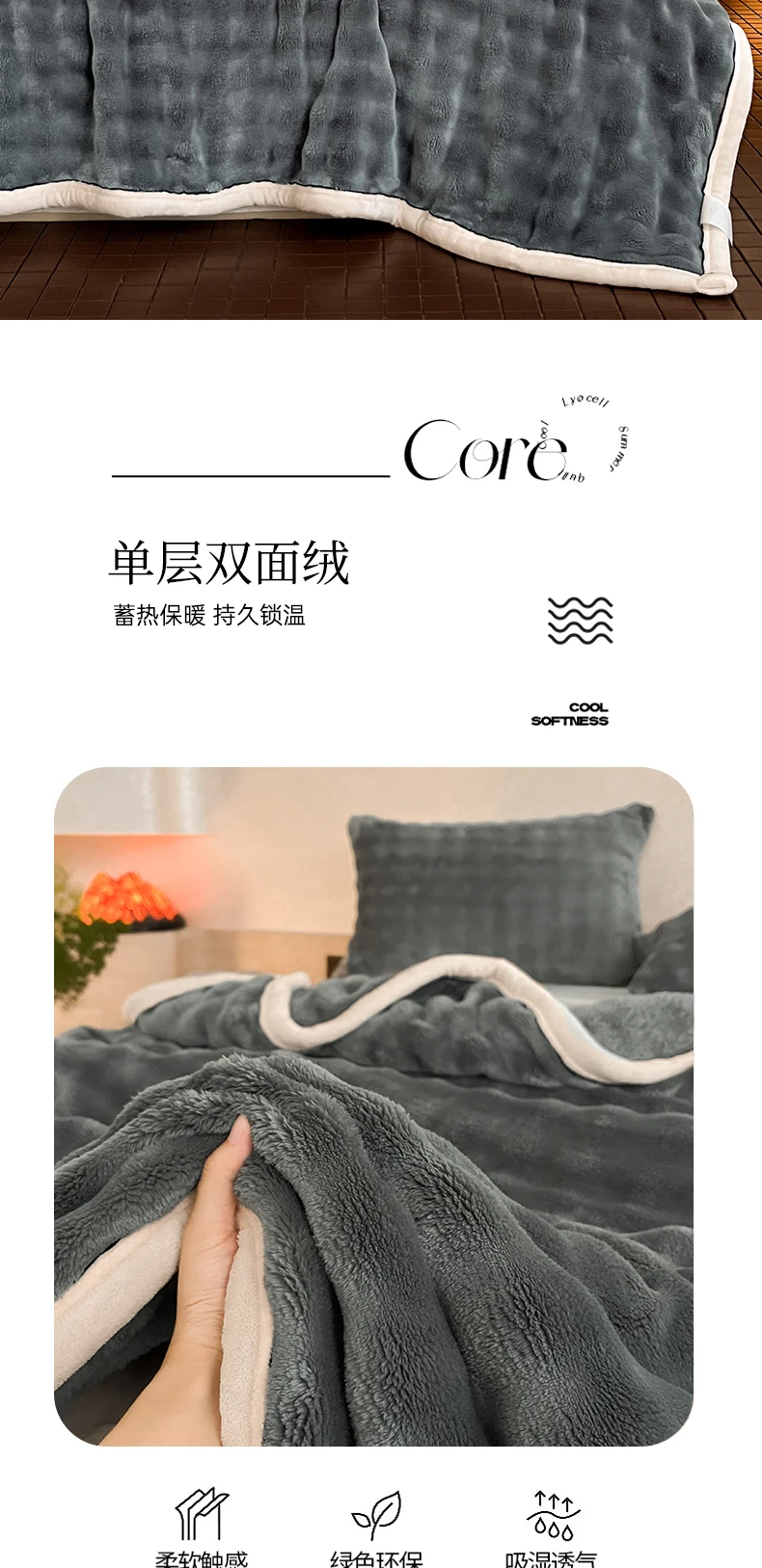 Bubble Imitation Rabbit Fur Autumn Winter Blanket Warm Single Double Bed Blankets Soft Plush Warmth Sofa Blanket for Watch TV