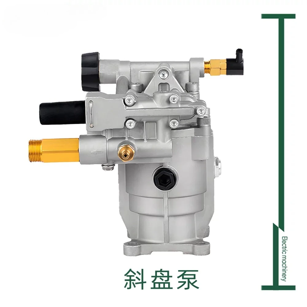 G3/4 connector four-corner swashplate pump high pressure cleaner accessories pump head