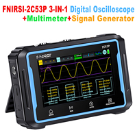 FNIRSI 2C53P 3-IN-1 Dual Channel Digital Oscilloscope+Multimeter+Signal Generator 4.3\