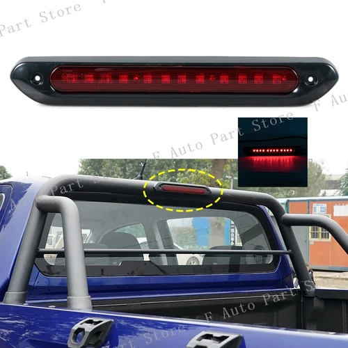 Imagen 2 del producto Tercera luz de freno trasera, lámpara de señal de parada adicional de montaje alto para Changan Hunter F70