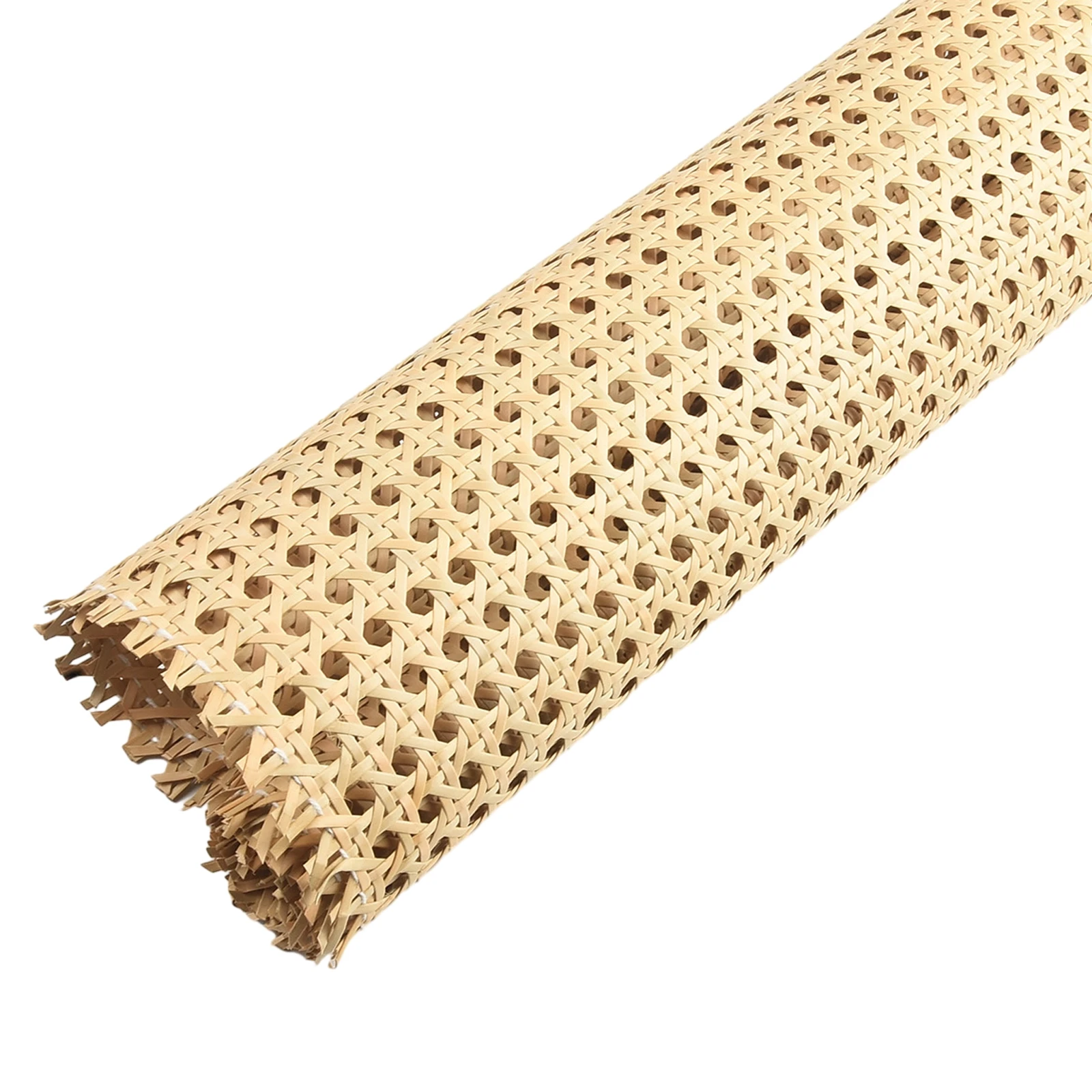 Rattan Roller Belt Cane Rattan Webbing PE Plastic Refreshing Handfeel Synthetic Fiber Wood Natural Texture Useful