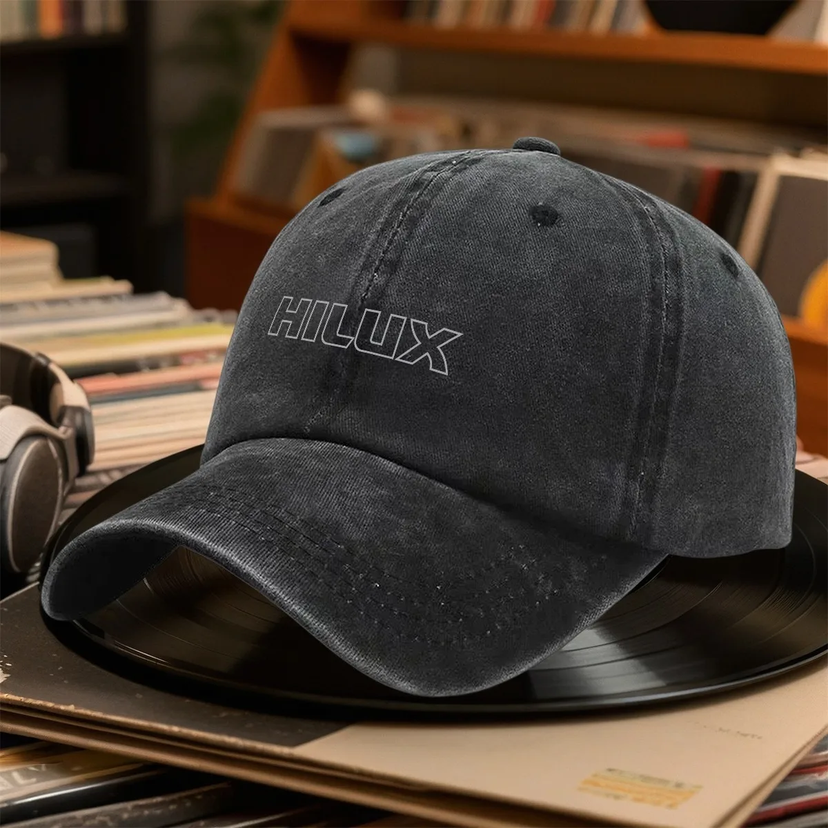TrailAppd HILUX Logo 65 Dynamic Colors All Weather Performance Baseball Cap Golf Hat Camping Hat Versatile Multicolor Unisex Jog