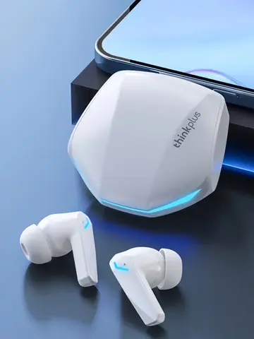 Choice Lenovo GM2 Pro TWS Wireless Bluetooth V5.4 Earphone HD Call Low Latency Headphones Dual Mode Music Gaming Earbuds GM2PRO