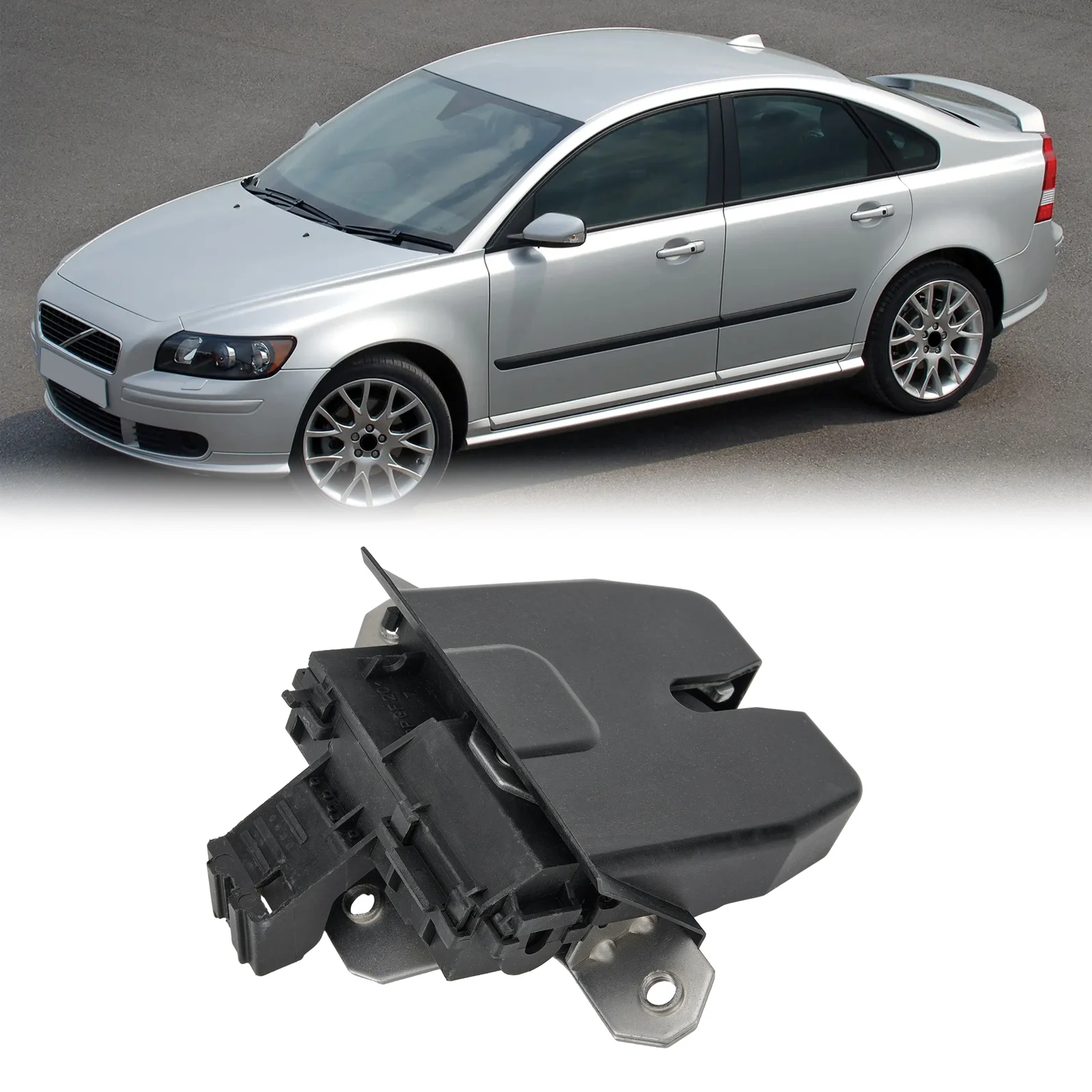 

Accessories Boot Lid Lock 1Pcs 31335045 31335047 Black Plastic For VOLVO S40 II 2004-2012 For VOLVO V50 2004-2012