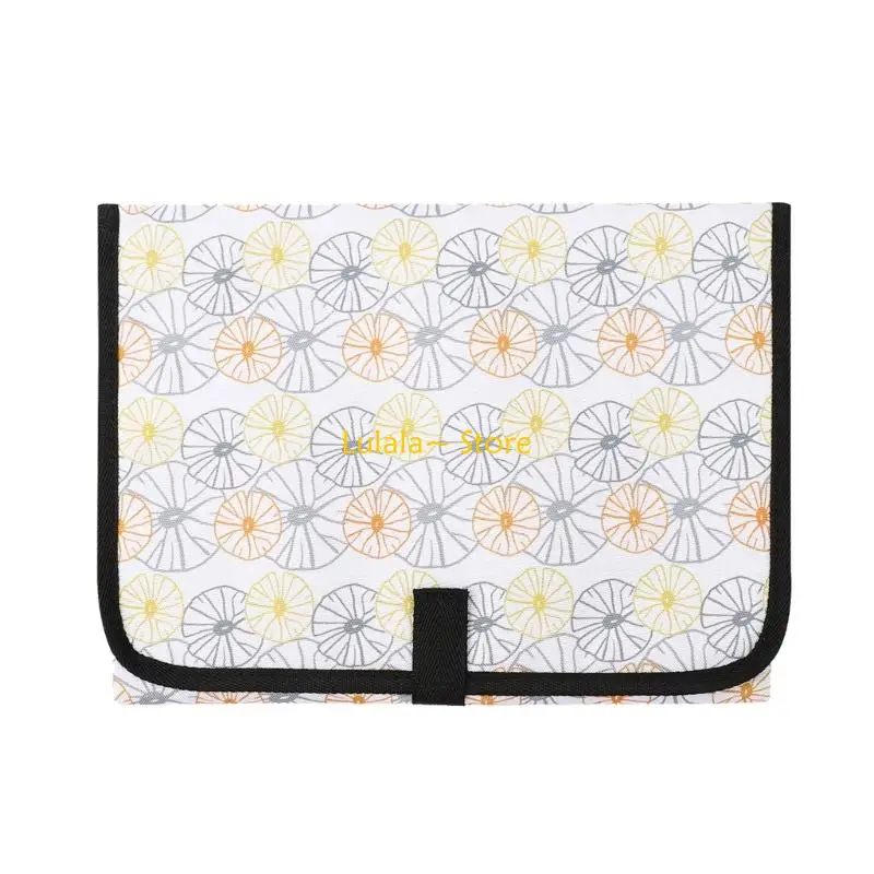 Y4QA Portable Waterproof Baby Diaper Changing Pad Foldable Compact Design Soft