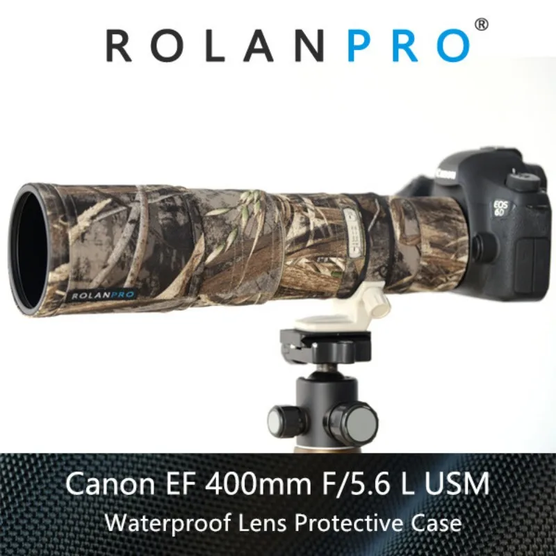 ROLANPRO Waterproof Lens Protective Case For Canon EF 400mm F/5.6