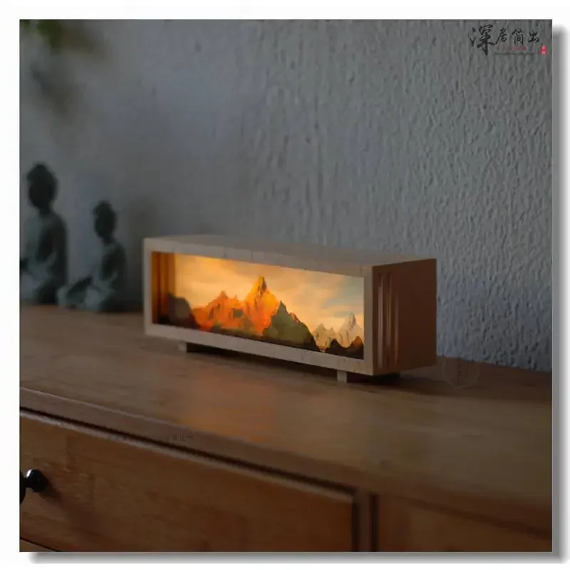 night light Meili Snow Mountain merchandise gift desktop ambient light Thousand miles Jiangshan