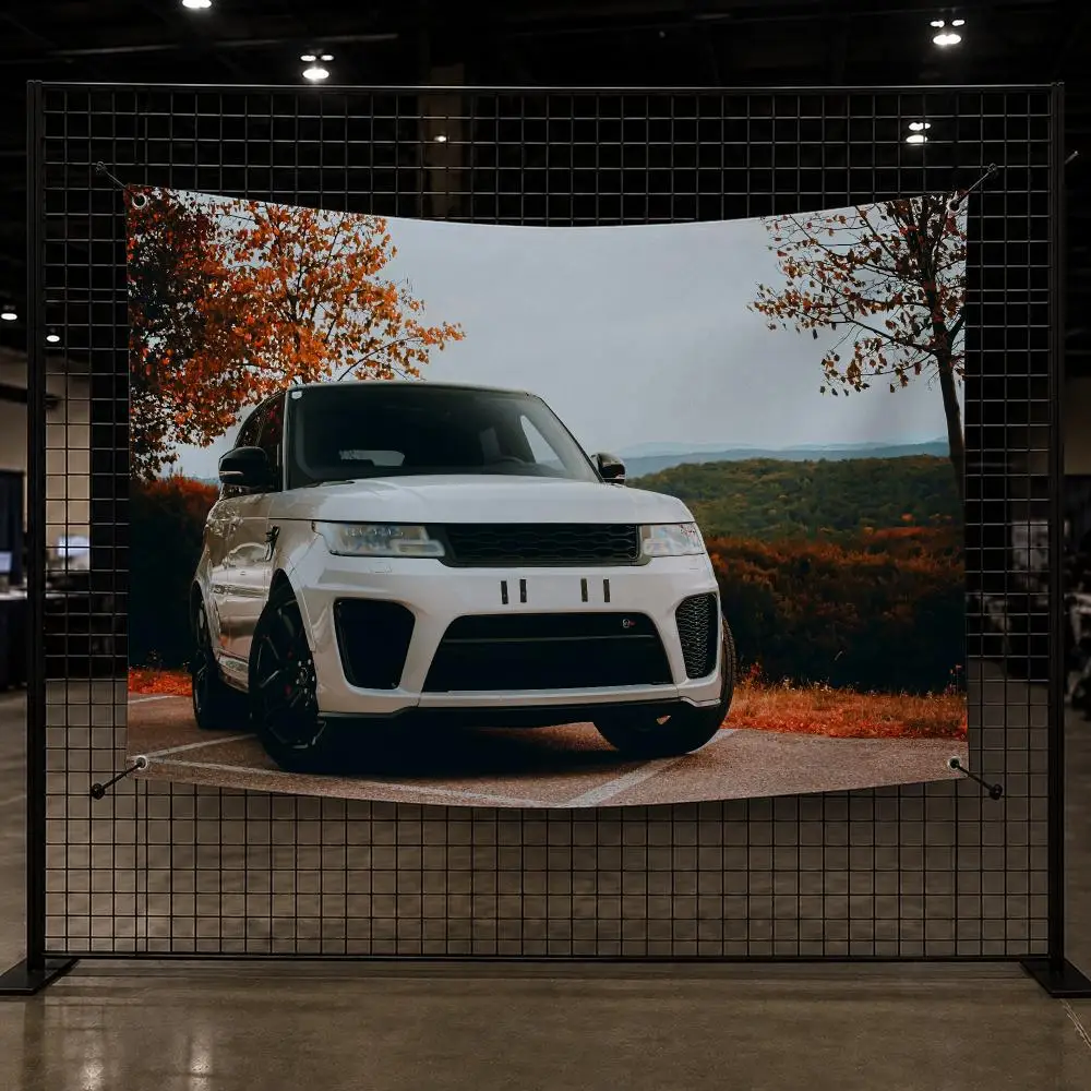 L-Lan-d Rover Outdoor Off-road Flags Interior Wall Hanging Background Art Banner Bedroom Home Living Room Outdoor Party Decor