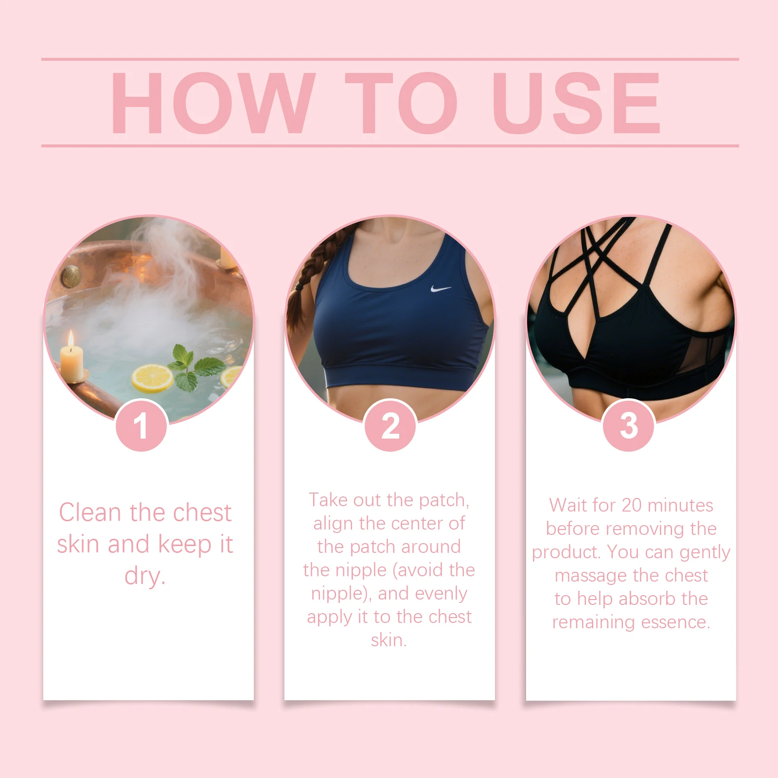 تكبير الثدي الرعاية التصحيح الإناث الصدر ثبات مغذي ممتلئ الجسم تحسين مرونة الثدي التمثال الثدي للنساء العناية بالجسم