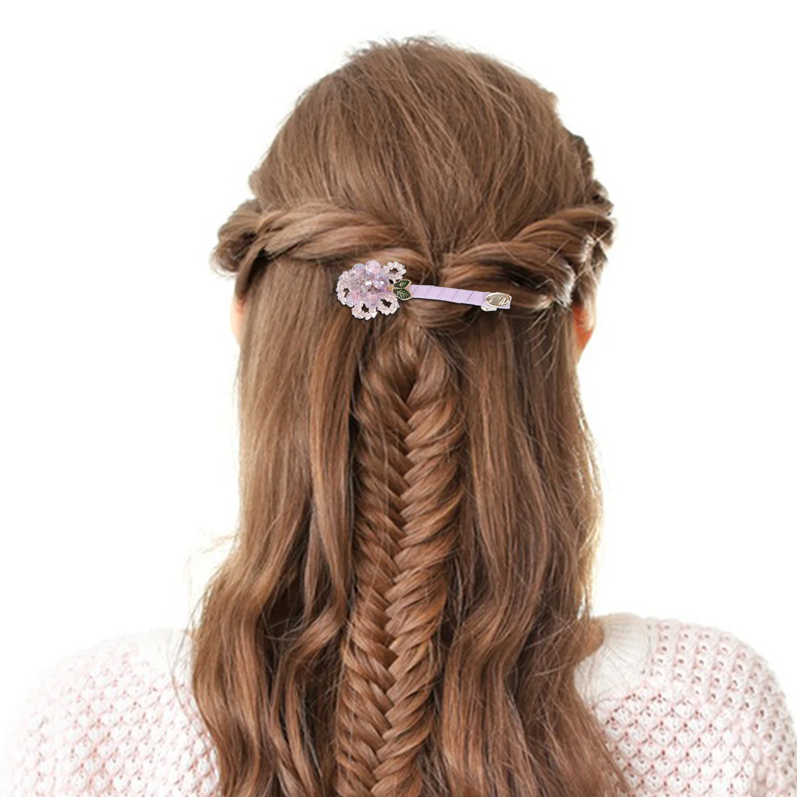 

2 шт., весенние зажимы с цветами, аксессуары для искусственных волос, челка по бокам, повседневная одежда для особых случаев