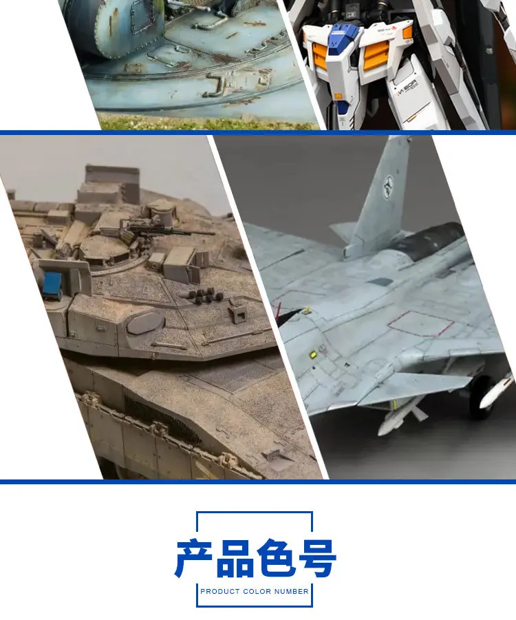 Paint Model Figure Clay Painting Military Coloring Oil Coating Spraying C59-C135