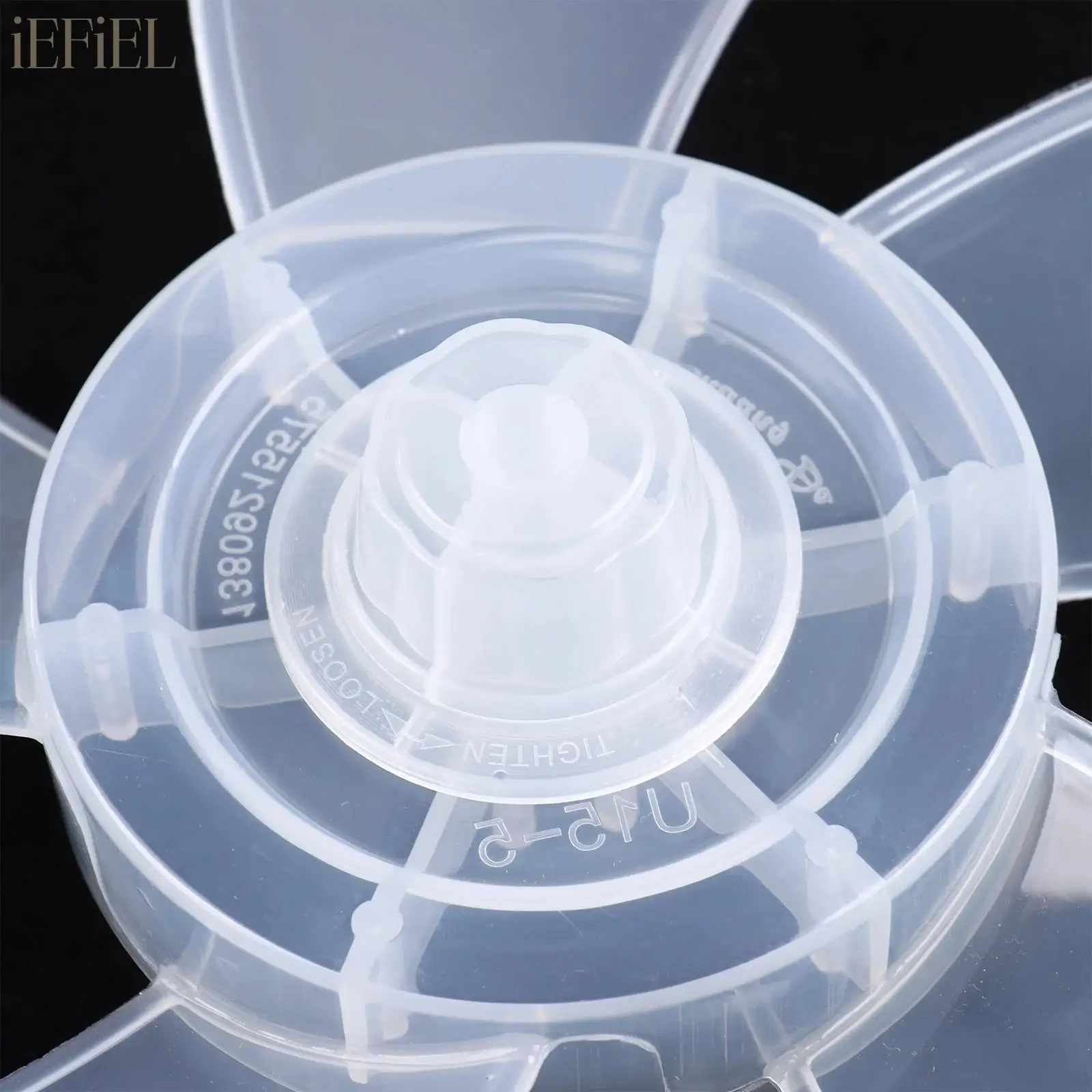 

1Pc Plastic Fan Blade Household 4/5/7 Leaves Fan With Nut Cover For Standing Pedestal Electric Fan Blade Fan Blades Accessories