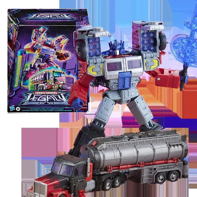 Transformers Series Figures Heritage Series L-Class G2 Optimus Prime Lightning Model Toy Boy Christmas Gift