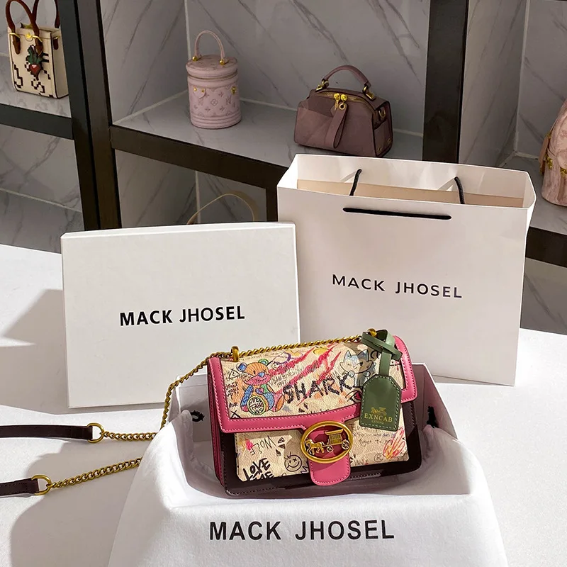 

Модная дизайнерская сумка для подгузников класса люкс для женщин, уникальная ретро-сумка через плечо, элегантная кожаная сумка для ежедневных поездок на работу.