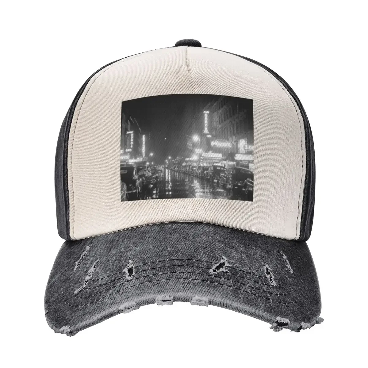 

Jazz Clubs, 52nd Street, New York, N.Y., ca. 1948 Baseball Cap dad hat fishing caps man Men's Caps Women's