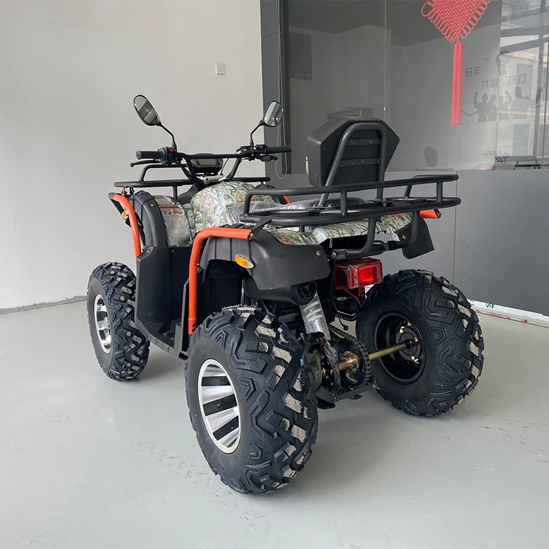 Electric Start 150CC/200CC 10-Inch Vacuum Aluminum Tire Adults ATV Go Karts with 60KM/H High Speed  Gas Powered dune Buggy