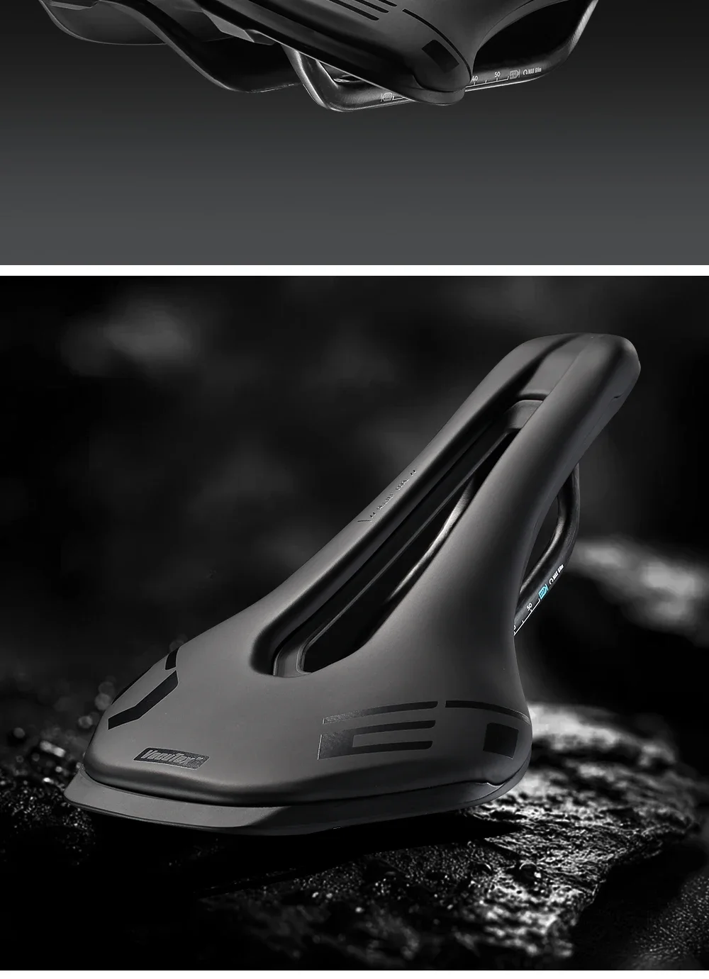 RYET 3D-Gedruckter Carbon-Fahrradsattel Ultraleicht MTB Rennrad Faser-Fahrradsitzkissen Komfortabler Belüfteter Radsitz Zubehör – Detail 15