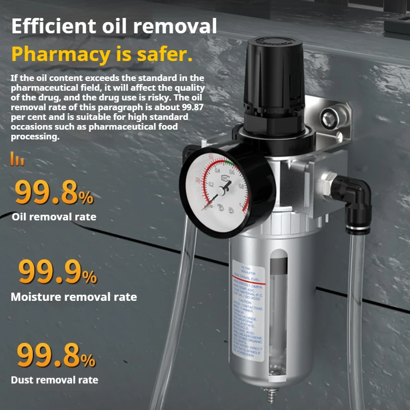 Luftkompressor SFC200 Filterregler Öl Wasserabscheider Falle Regelventil Pneumatische Teile