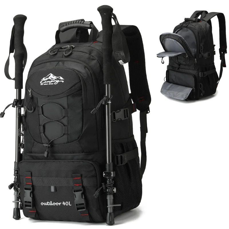 Mochila de gran capacidad, bolsa profesional para senderismo y montañismo al aire libre, bolsa de viaje ligera e impermeable, in