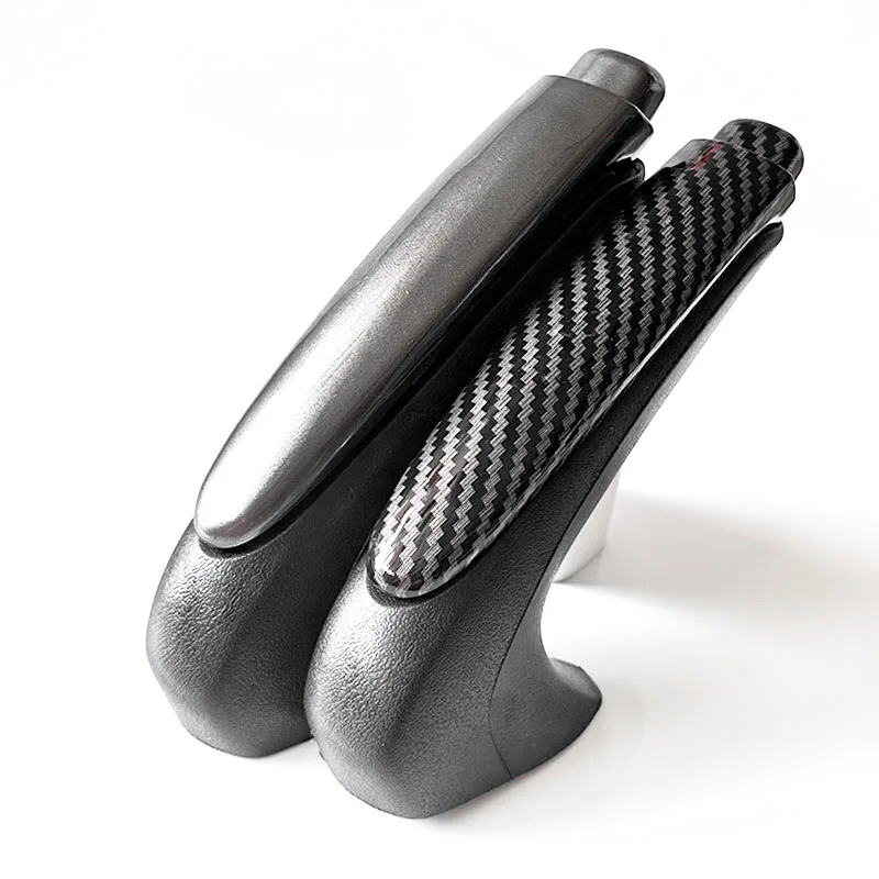 Carbon Fiber Front Hand Brake Trim Cover For Honda Civic 2006 2007 2008 2009 2010 2011 Interior Accessories Interior Accessories