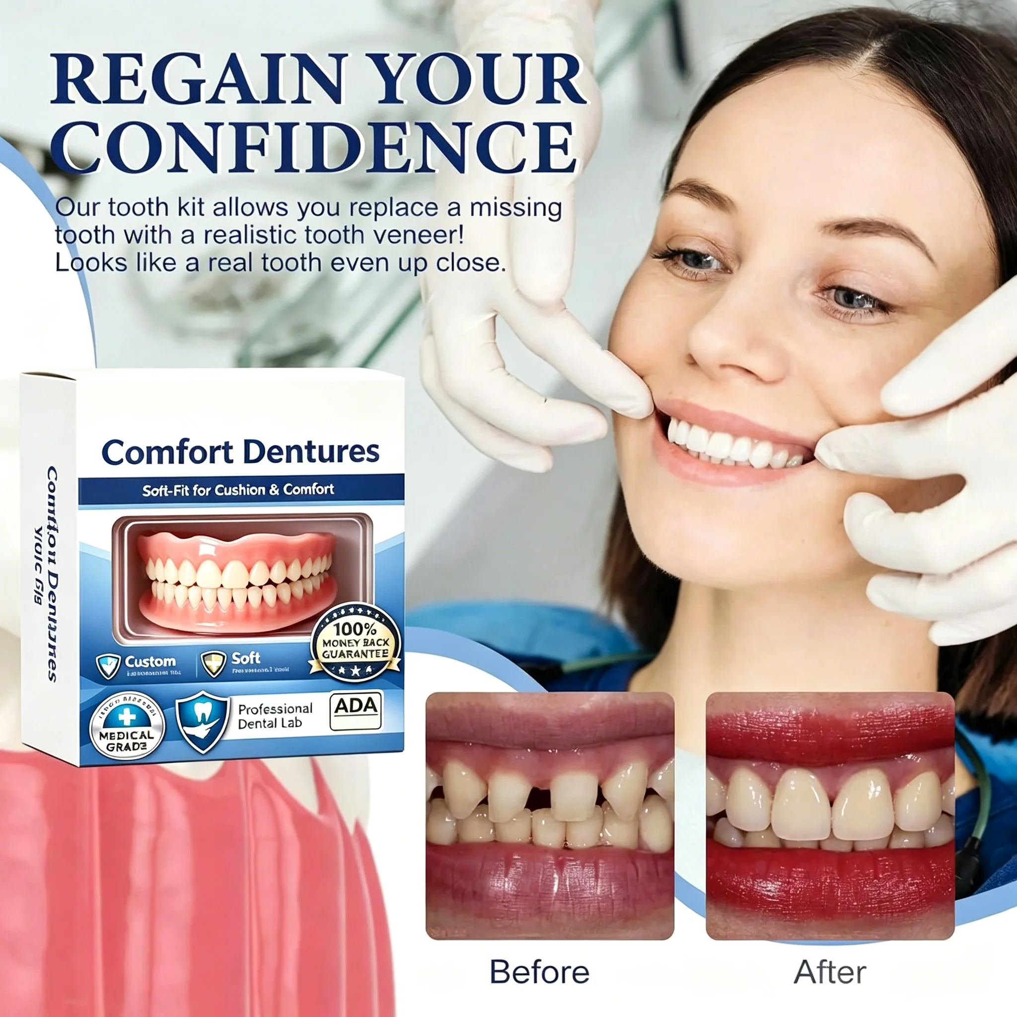Thumbnail 2 - #21 Low Cost Dentures That Work