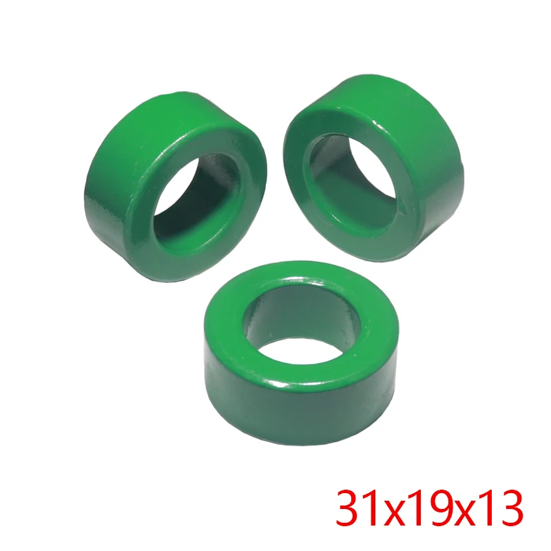 【3-1PCS】31X19X13MM Filter Inductance Transformer Green Ferrite Magnetic Ring Anti-interference Core