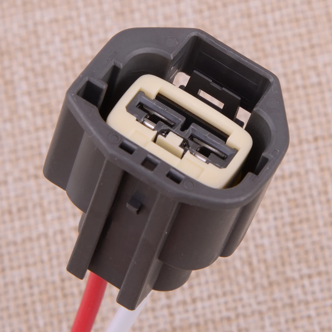 3U2Z14S411EUAA Engine Radiator Cooling Fan Motor Connector Wire Harness Plug Fit for Ford Taurus Mercury Lincoln PT-1522 1331-2W
