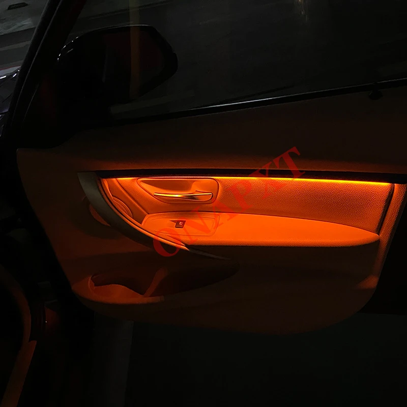 Car Ambient Light Set For BMW 3 Series F30 F31 2010-2018 318i 320i 330i 340i 2-color LED Decorative Door Panel Atmosphere Lamp