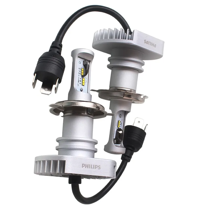 مصباح أمامي Philips LED H4 Ultinon LED 6000K أبيض بارد + تصميم مدمج لضوء السيارة اللامع بنسبة 160%، زوج #3