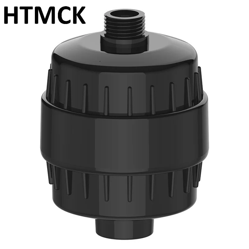 Filtro de água para chuveiro, filtro de chuveiro com sistema de filtragem em várias etapas e cartuchos de substituição, filtro universal para água dura, fabricado em ABS.