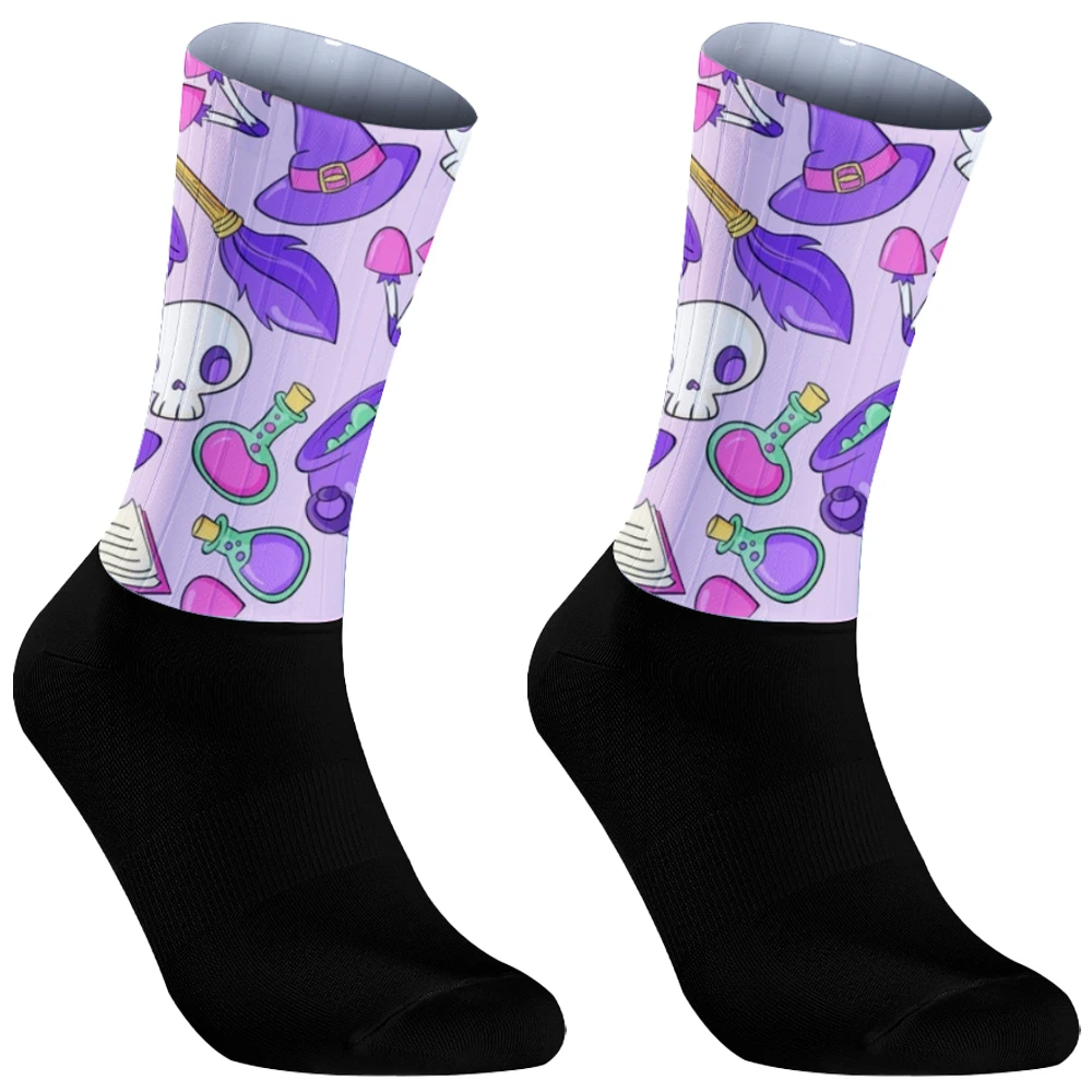 Halloween Unisex Cycling Socks New Socks Men Outdoor Sports Socks Bike Footwear for Road Bike Socks Running Basketball