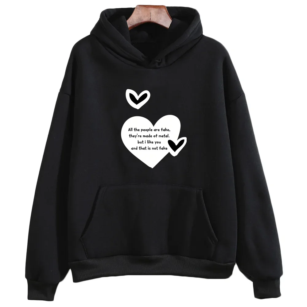 Young Royals Sense of Design Printing Hoodie Female Autumn Casual Sweatshirt Comfortable Fleece Pullovers Women/men Tops Clothes